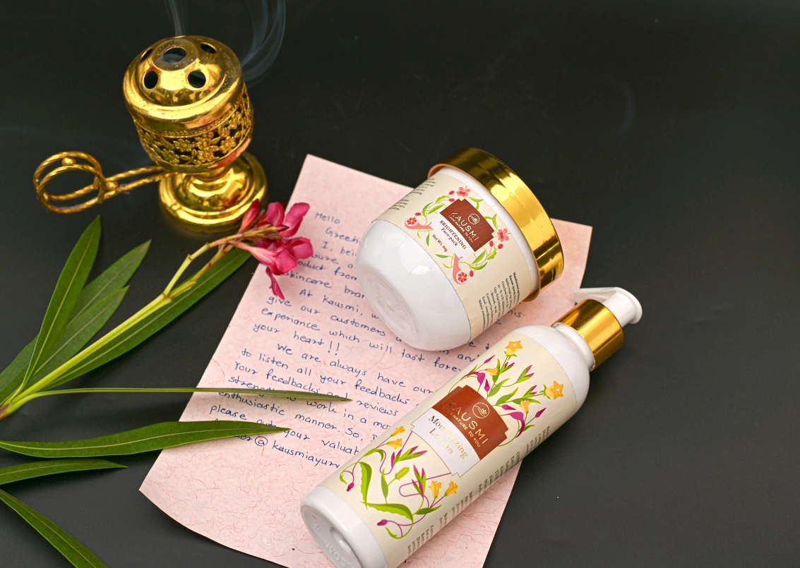 Kausmi Face Pack and Kausmi Moisturizing Lotion (Combo pack)